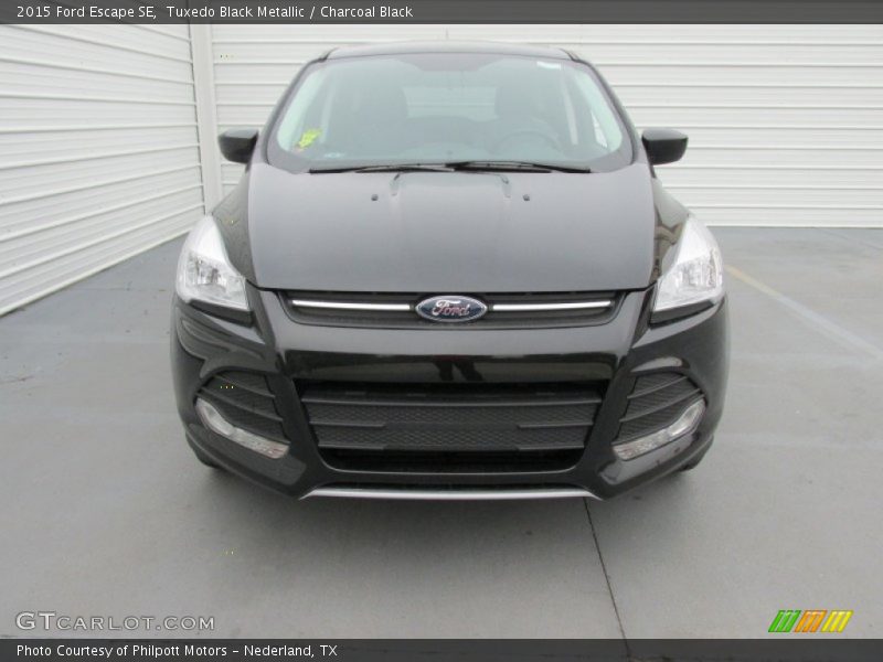 Tuxedo Black Metallic / Charcoal Black 2015 Ford Escape SE