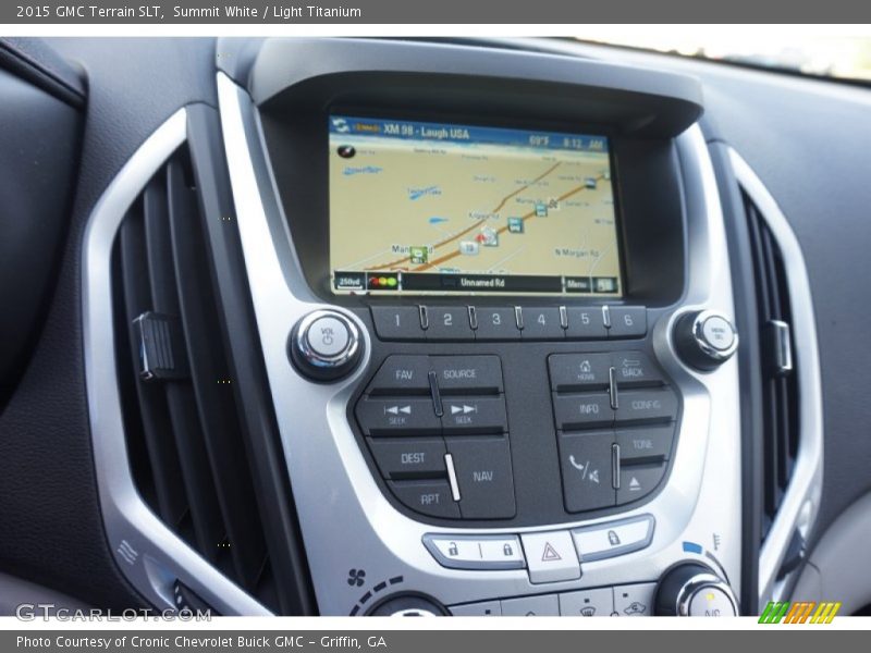 Summit White / Light Titanium 2015 GMC Terrain SLT