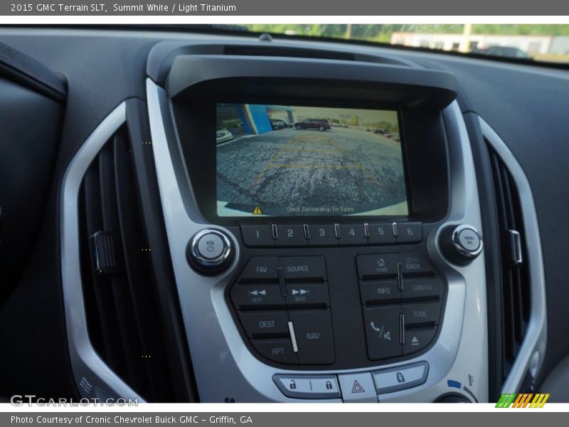 Summit White / Light Titanium 2015 GMC Terrain SLT
