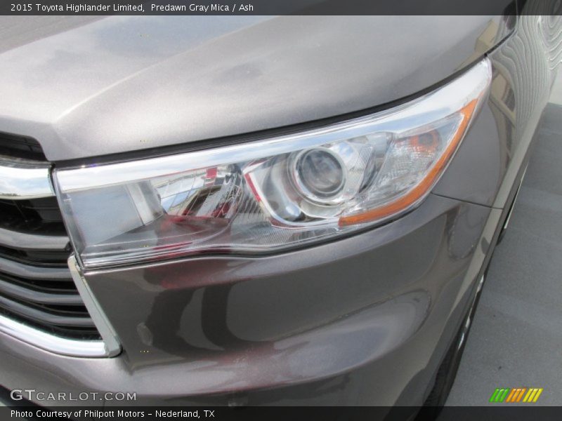 Predawn Gray Mica / Ash 2015 Toyota Highlander Limited