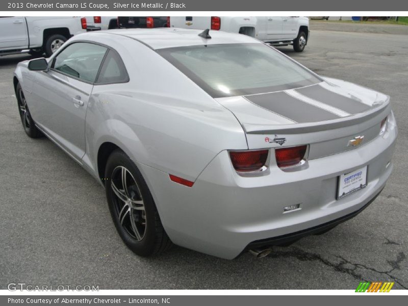 Silver Ice Metallic / Black 2013 Chevrolet Camaro LS Coupe