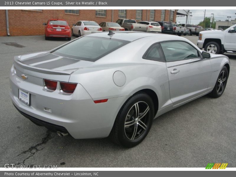 Silver Ice Metallic / Black 2013 Chevrolet Camaro LS Coupe