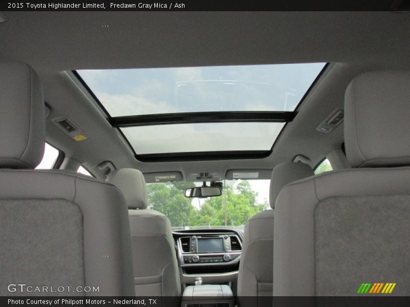 Predawn Gray Mica / Ash 2015 Toyota Highlander Limited