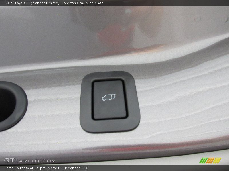 Predawn Gray Mica / Ash 2015 Toyota Highlander Limited