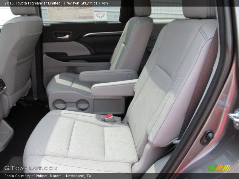 Predawn Gray Mica / Ash 2015 Toyota Highlander Limited