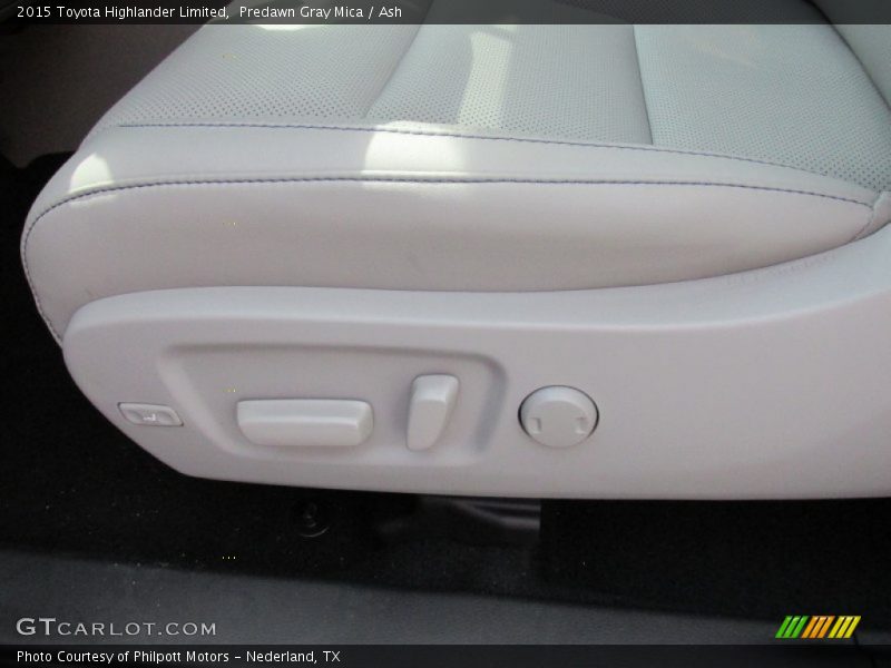 Predawn Gray Mica / Ash 2015 Toyota Highlander Limited