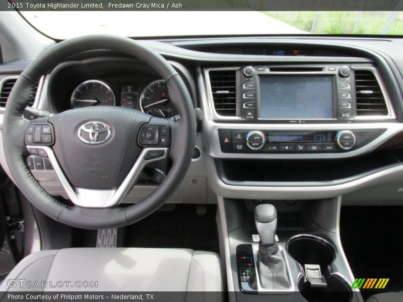 Predawn Gray Mica / Ash 2015 Toyota Highlander Limited