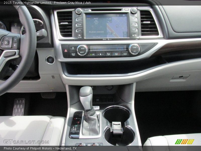 Predawn Gray Mica / Ash 2015 Toyota Highlander Limited