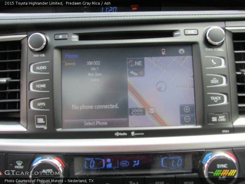 Predawn Gray Mica / Ash 2015 Toyota Highlander Limited