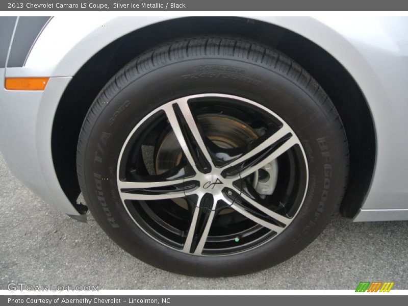 Silver Ice Metallic / Black 2013 Chevrolet Camaro LS Coupe