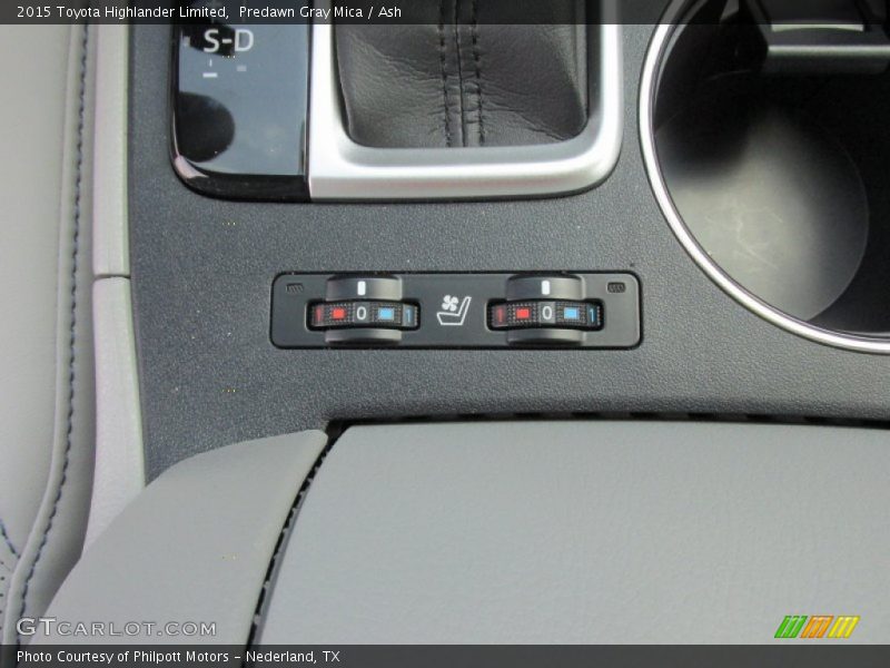 Predawn Gray Mica / Ash 2015 Toyota Highlander Limited