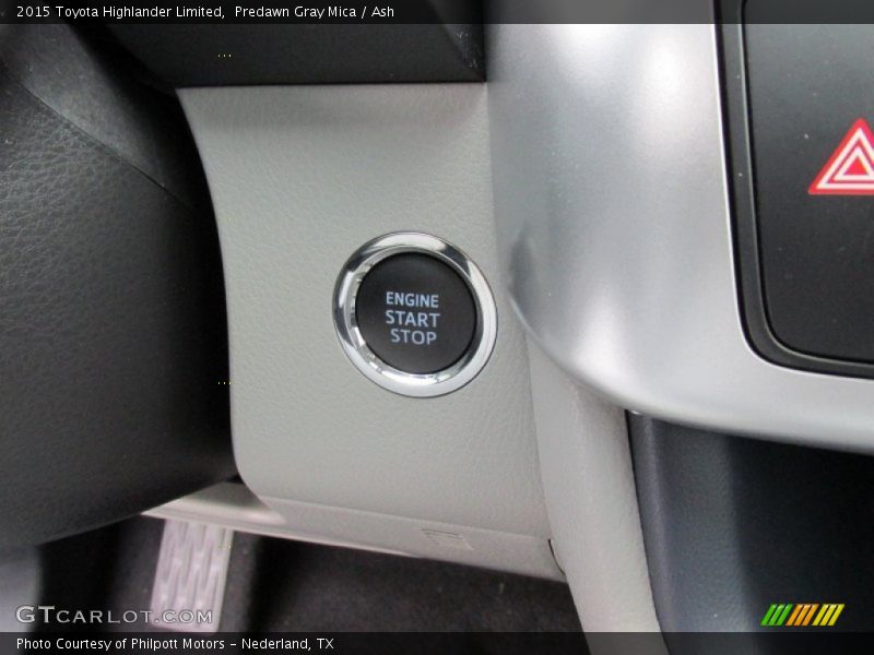 Predawn Gray Mica / Ash 2015 Toyota Highlander Limited