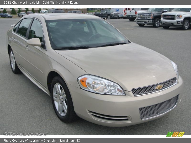 Gold Mist Metallic / Ebony 2012 Chevrolet Impala LT