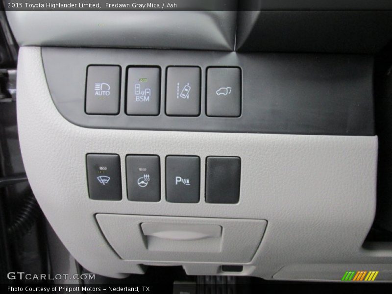 Predawn Gray Mica / Ash 2015 Toyota Highlander Limited
