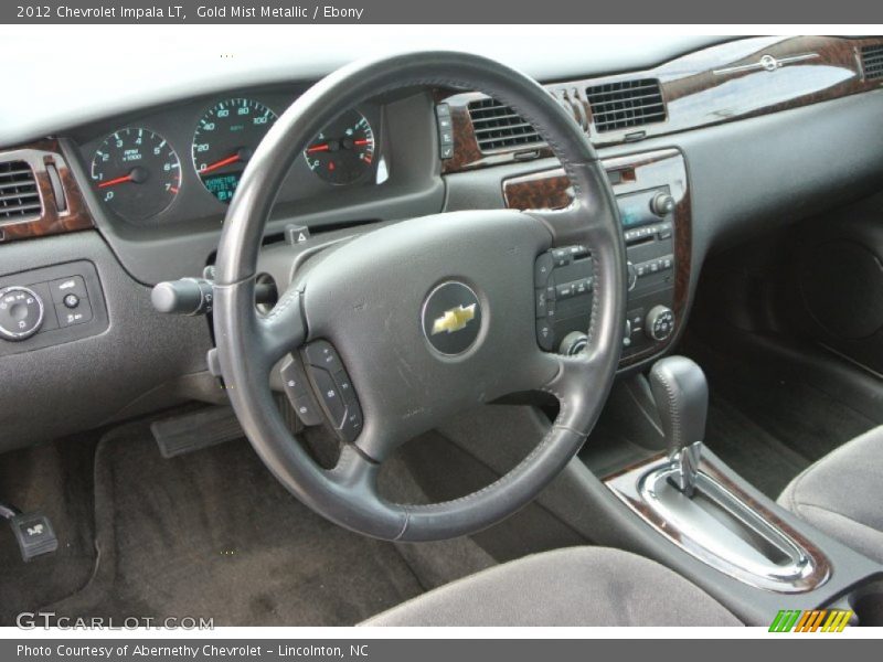 Gold Mist Metallic / Ebony 2012 Chevrolet Impala LT