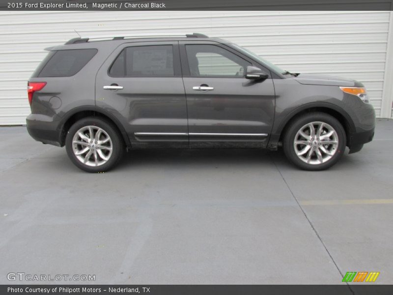 Magnetic / Charcoal Black 2015 Ford Explorer Limited