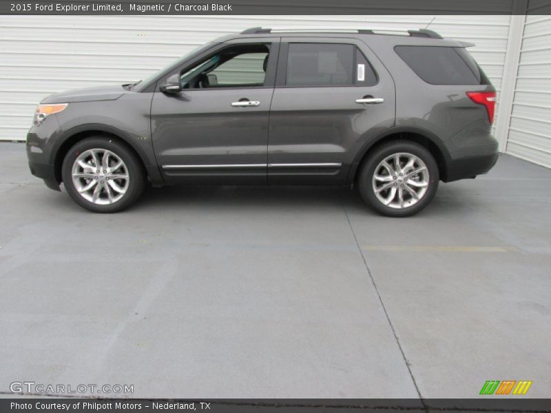 Magnetic / Charcoal Black 2015 Ford Explorer Limited