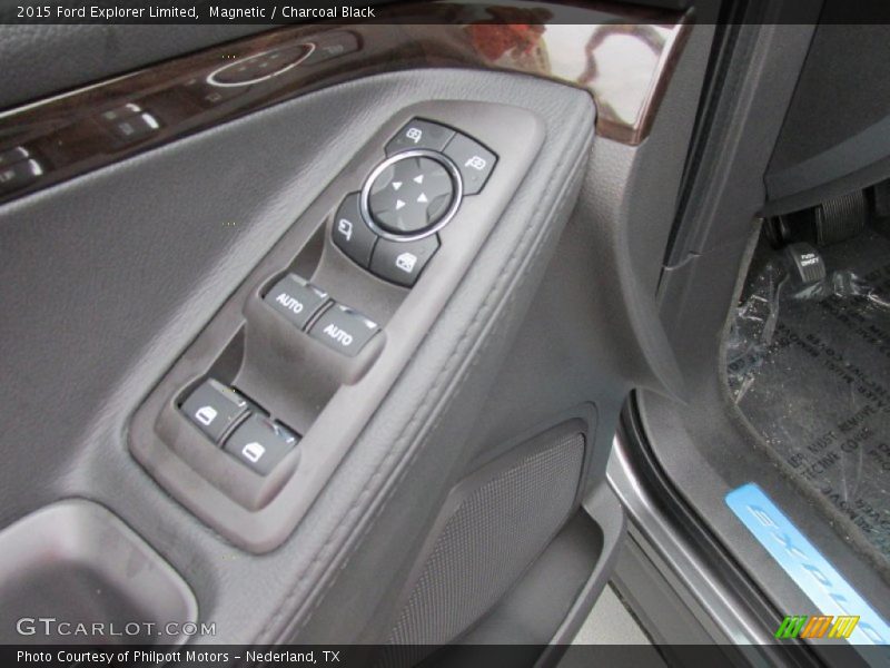 Magnetic / Charcoal Black 2015 Ford Explorer Limited