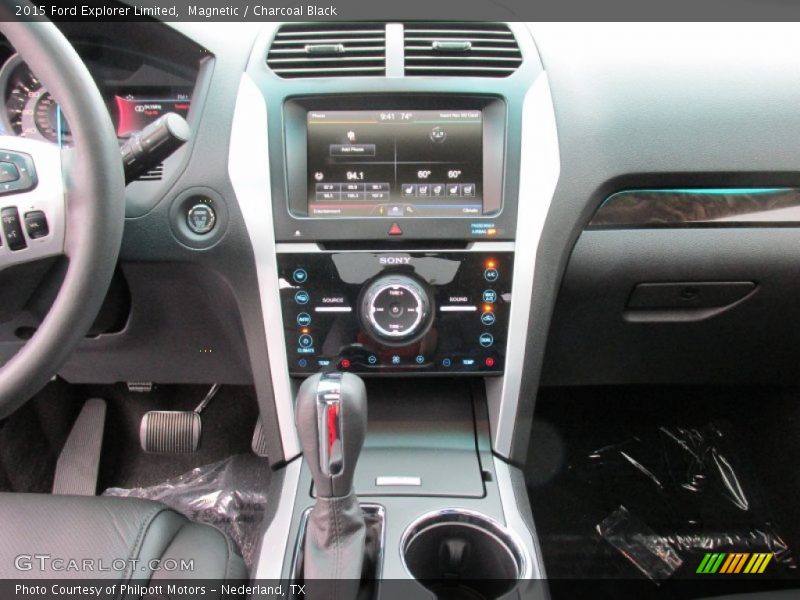 Magnetic / Charcoal Black 2015 Ford Explorer Limited