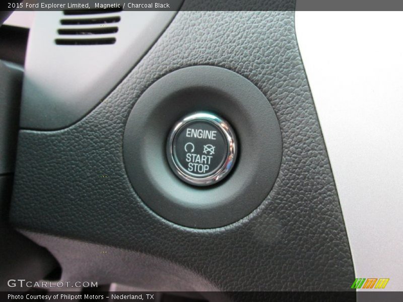 Magnetic / Charcoal Black 2015 Ford Explorer Limited