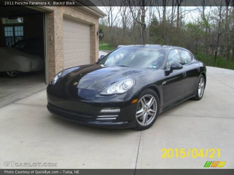 Black / Black 2011 Porsche Panamera 4