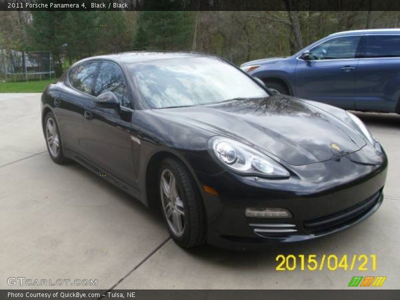 Black / Black 2011 Porsche Panamera 4