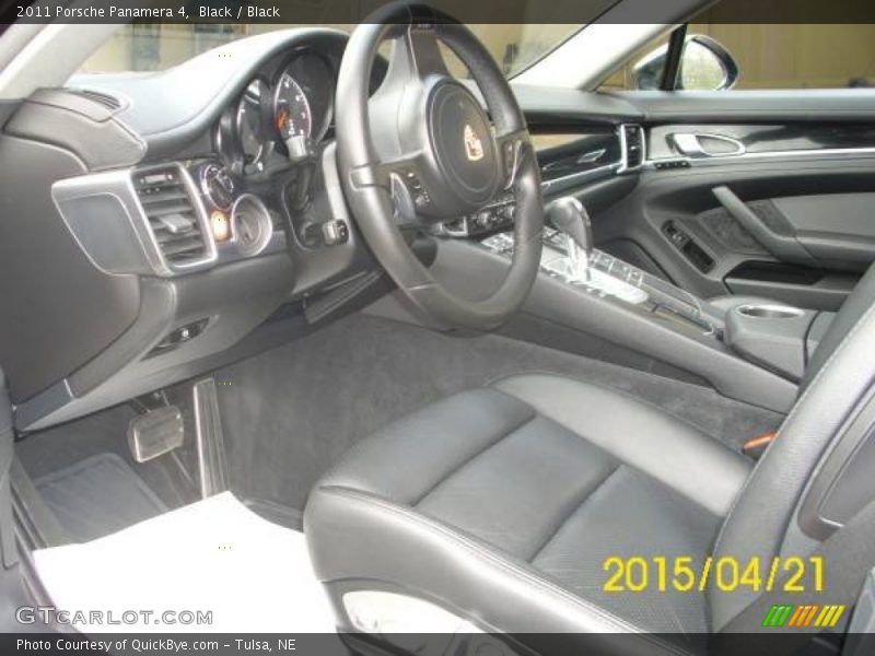 Black / Black 2011 Porsche Panamera 4