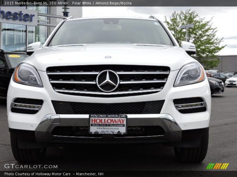 Polar White / Almond Beige/Mocha 2015 Mercedes-Benz ML 350 4Matic