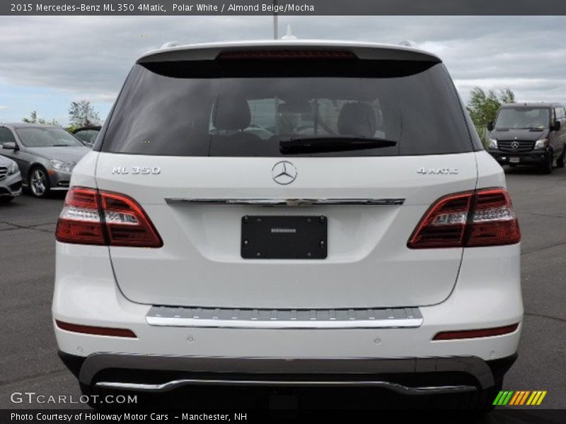 Polar White / Almond Beige/Mocha 2015 Mercedes-Benz ML 350 4Matic