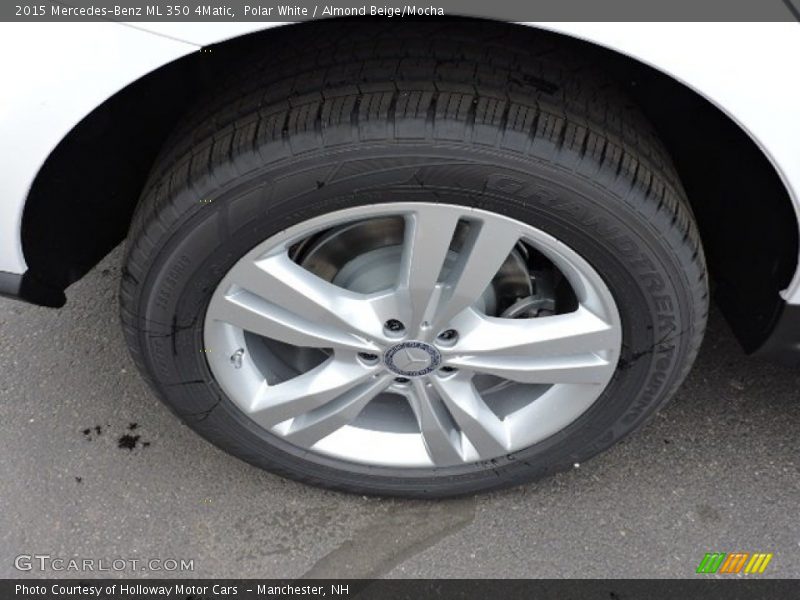 Polar White / Almond Beige/Mocha 2015 Mercedes-Benz ML 350 4Matic