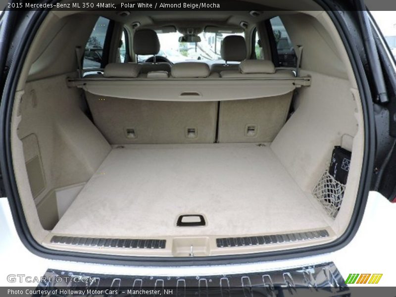 Polar White / Almond Beige/Mocha 2015 Mercedes-Benz ML 350 4Matic