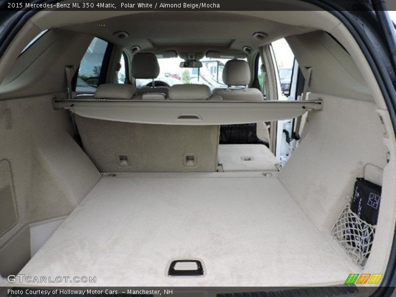 Polar White / Almond Beige/Mocha 2015 Mercedes-Benz ML 350 4Matic