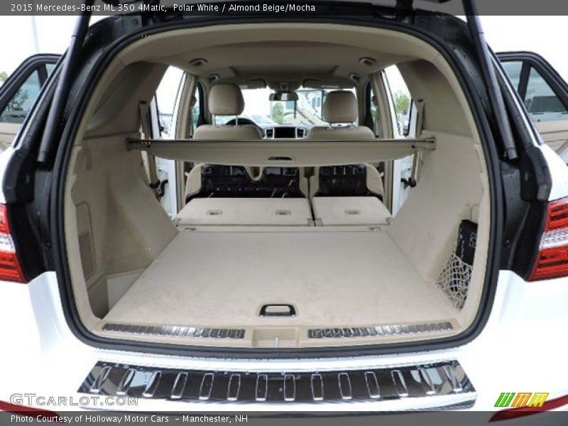 Polar White / Almond Beige/Mocha 2015 Mercedes-Benz ML 350 4Matic