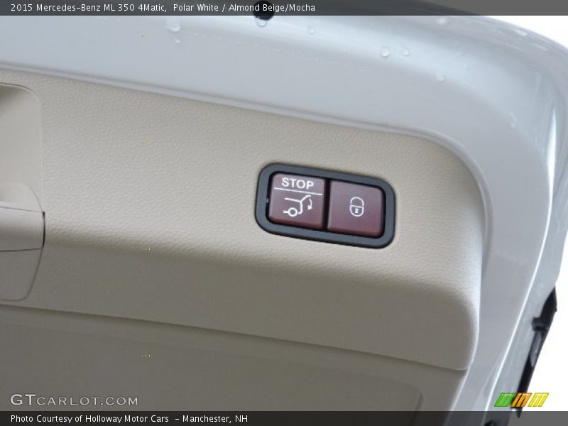 Polar White / Almond Beige/Mocha 2015 Mercedes-Benz ML 350 4Matic
