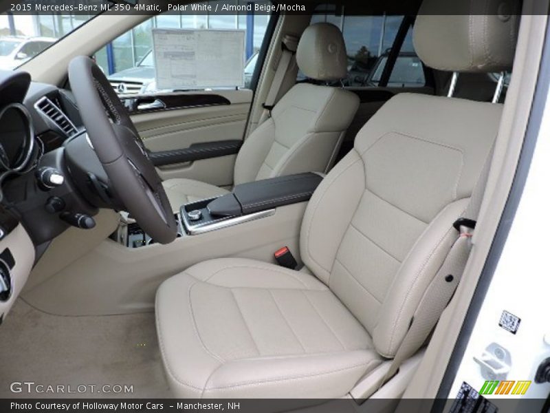 Polar White / Almond Beige/Mocha 2015 Mercedes-Benz ML 350 4Matic