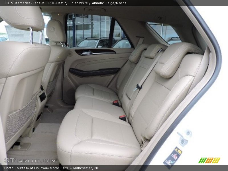 Polar White / Almond Beige/Mocha 2015 Mercedes-Benz ML 350 4Matic