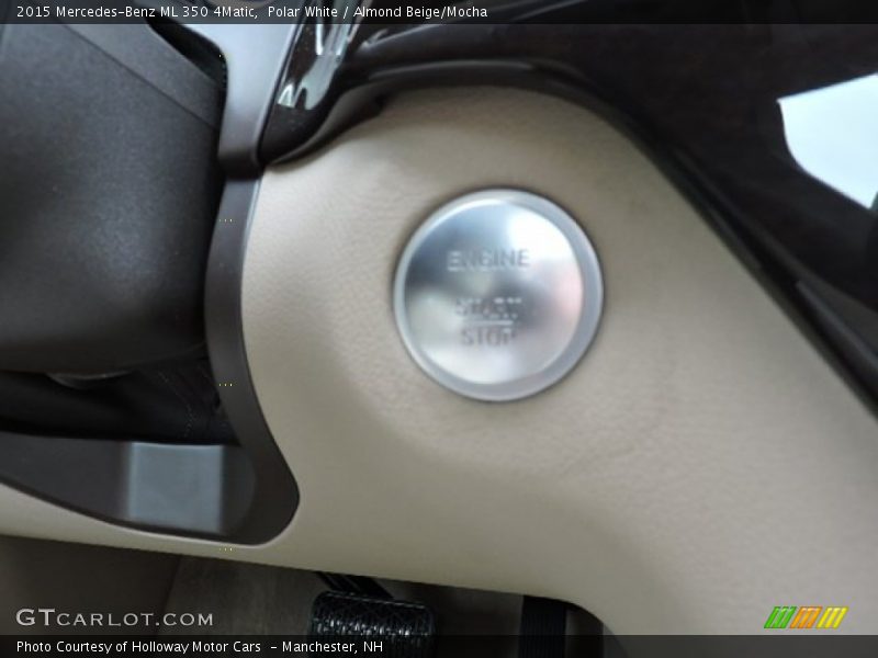 Polar White / Almond Beige/Mocha 2015 Mercedes-Benz ML 350 4Matic