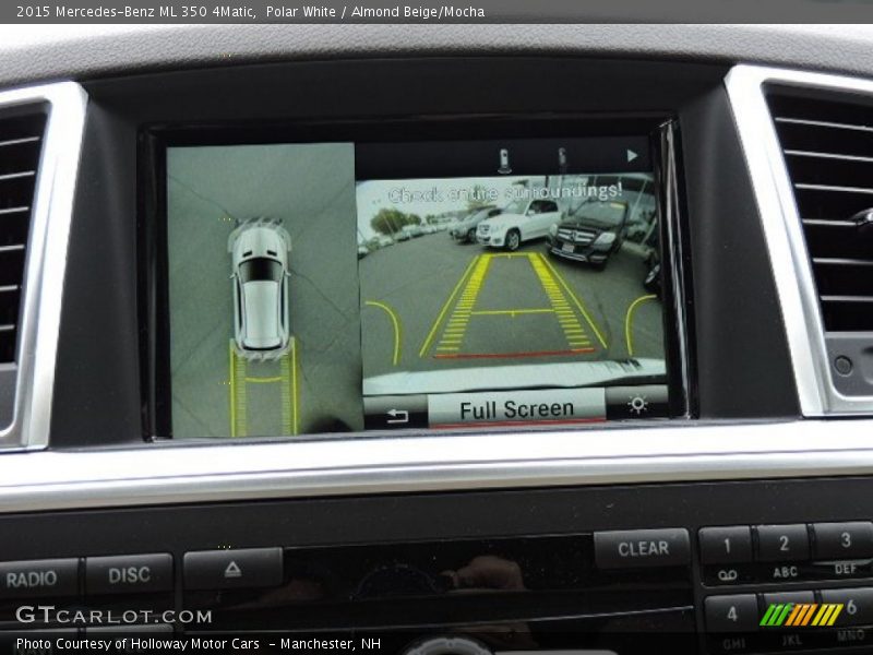 Polar White / Almond Beige/Mocha 2015 Mercedes-Benz ML 350 4Matic