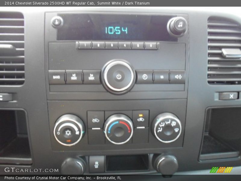 Summit White / Dark Titanium 2014 Chevrolet Silverado 2500HD WT Regular Cab