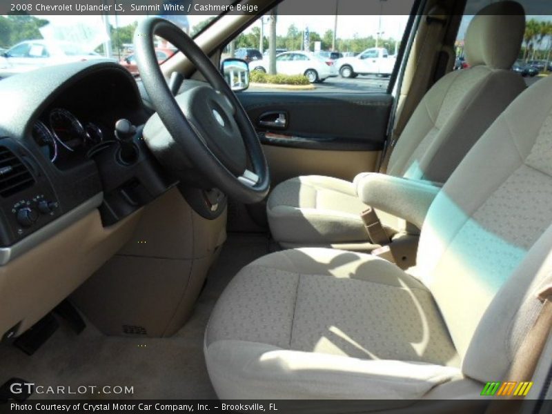 Summit White / Cashmere Beige 2008 Chevrolet Uplander LS