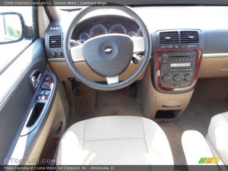 Summit White / Cashmere Beige 2008 Chevrolet Uplander LS