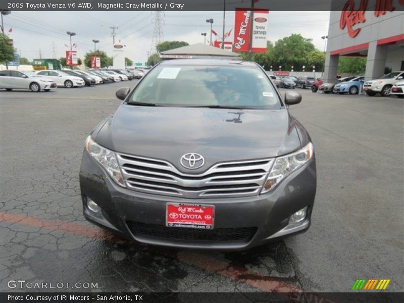 Magnetic Gray Metallic / Gray 2009 Toyota Venza V6 AWD