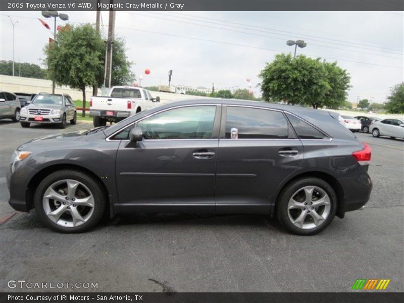 Magnetic Gray Metallic / Gray 2009 Toyota Venza V6 AWD