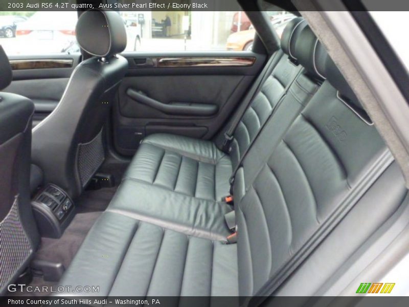 Rear Seat of 2003 RS6 4.2T quattro