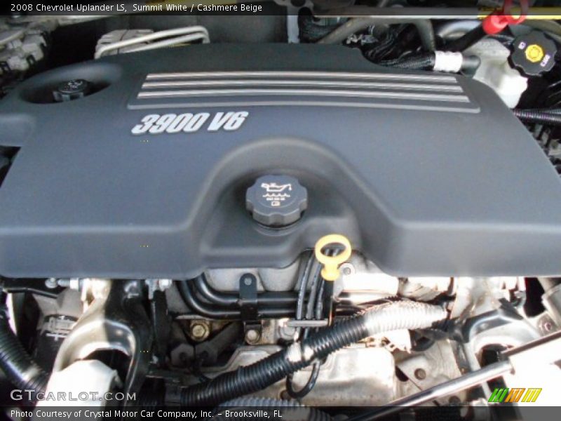 Summit White / Cashmere Beige 2008 Chevrolet Uplander LS