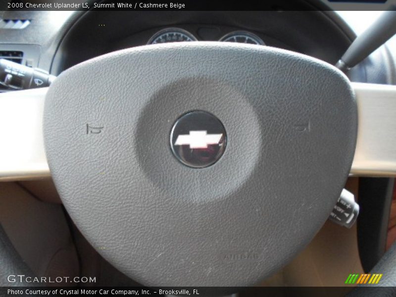 Summit White / Cashmere Beige 2008 Chevrolet Uplander LS