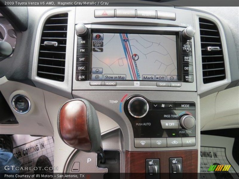 Magnetic Gray Metallic / Gray 2009 Toyota Venza V6 AWD