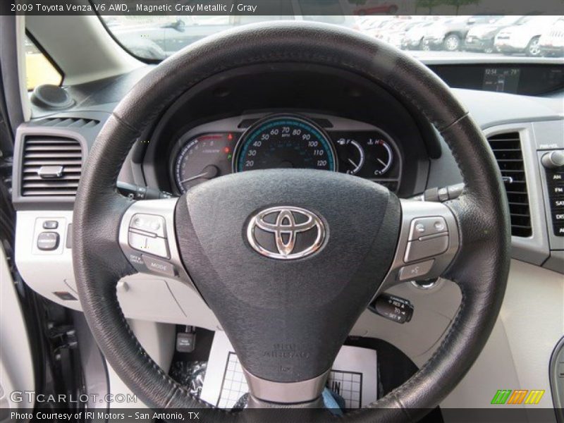 Magnetic Gray Metallic / Gray 2009 Toyota Venza V6 AWD