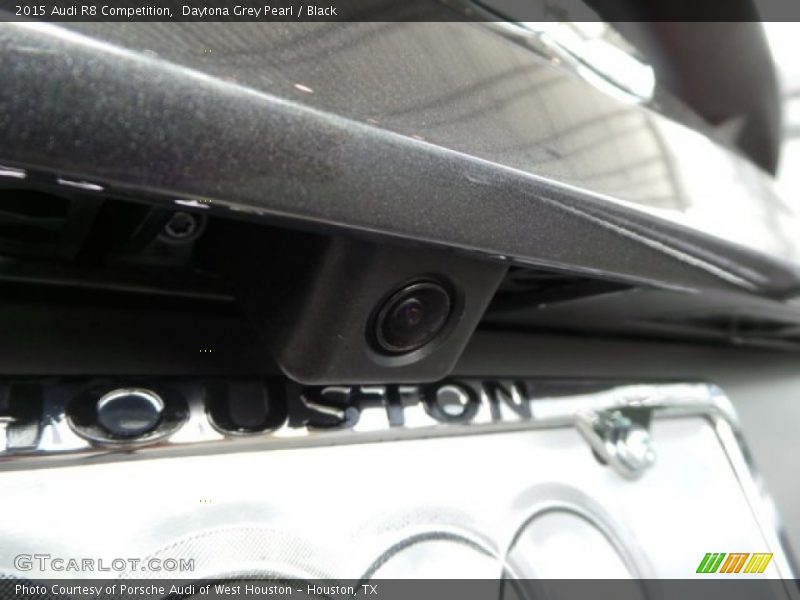 Daytona Grey Pearl / Black 2015 Audi R8 Competition