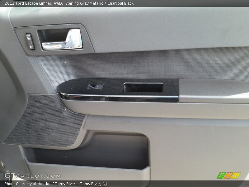 Sterling Gray Metallic / Charcoal Black 2012 Ford Escape Limited 4WD